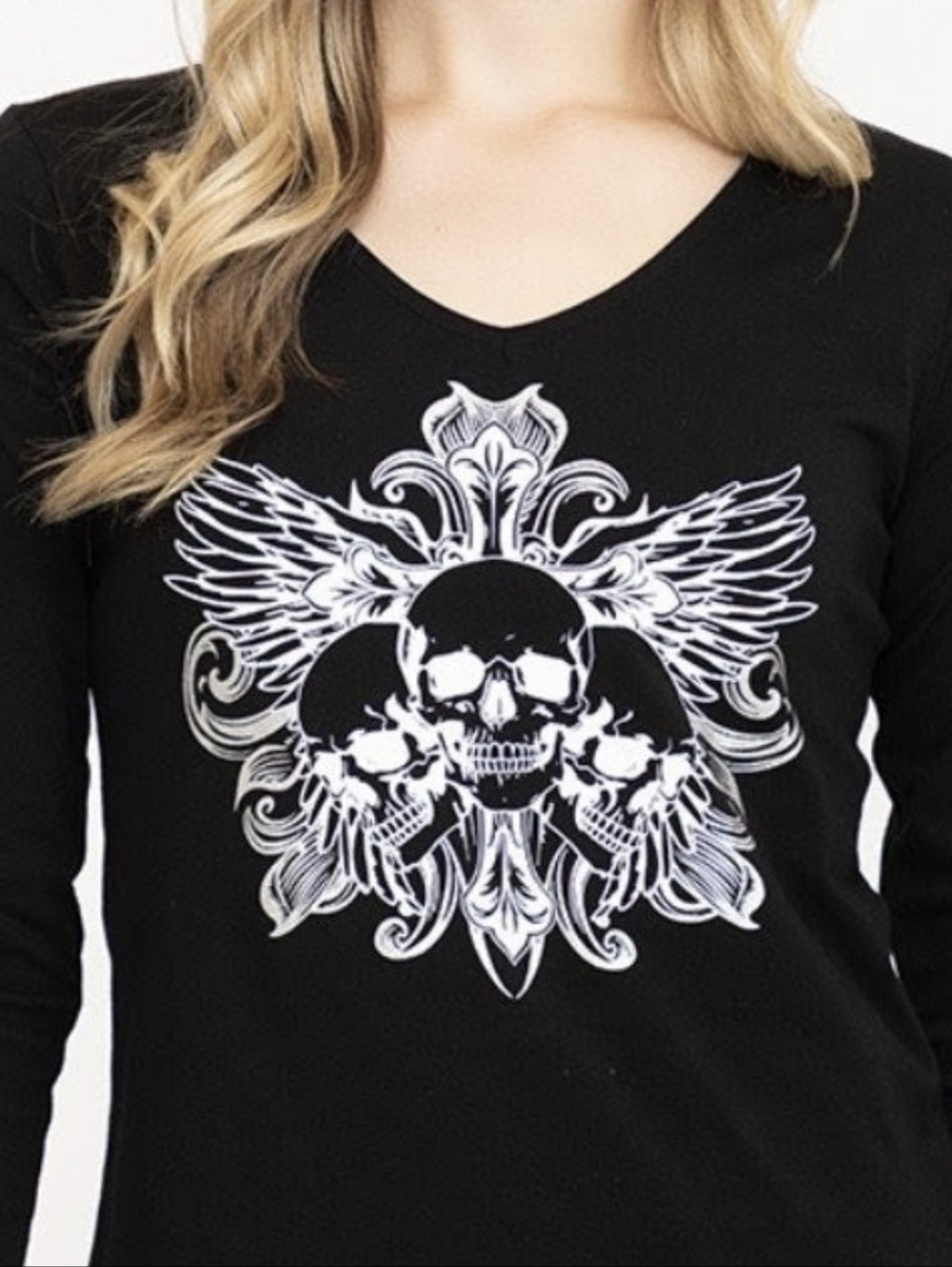Skull Graphic Top